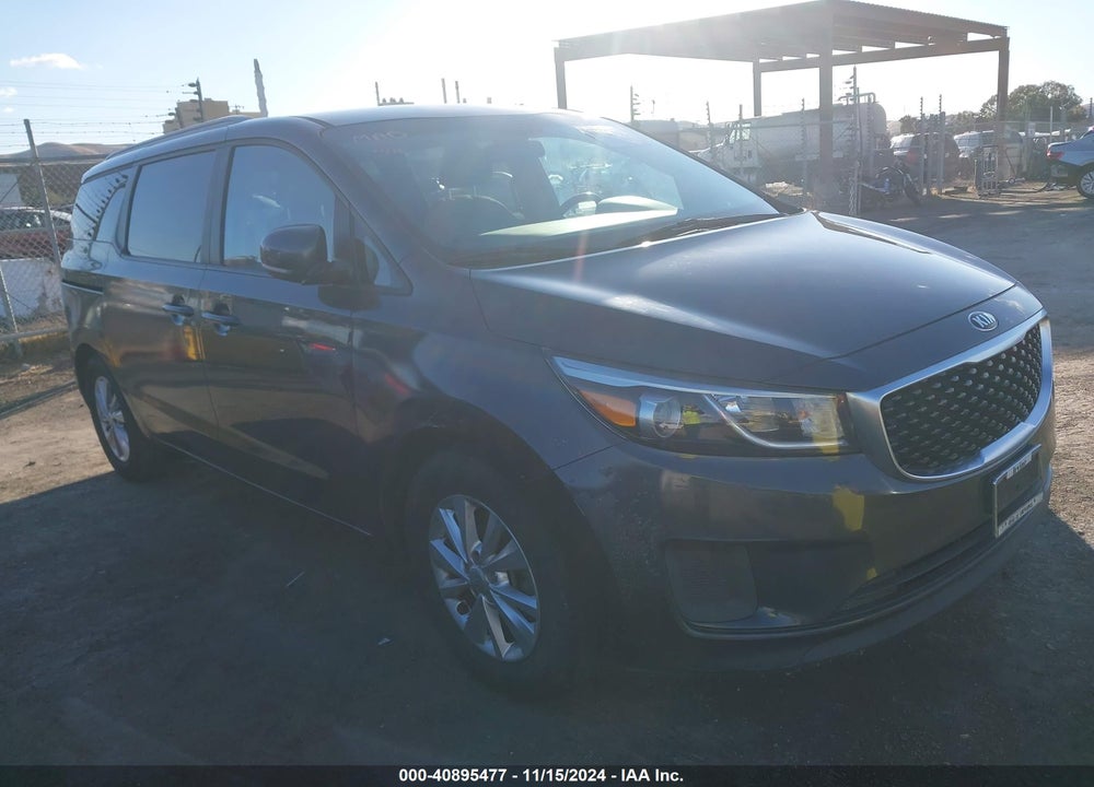 2015 KIA SEDONA LX VIN: KNDMB5C18F6072793
