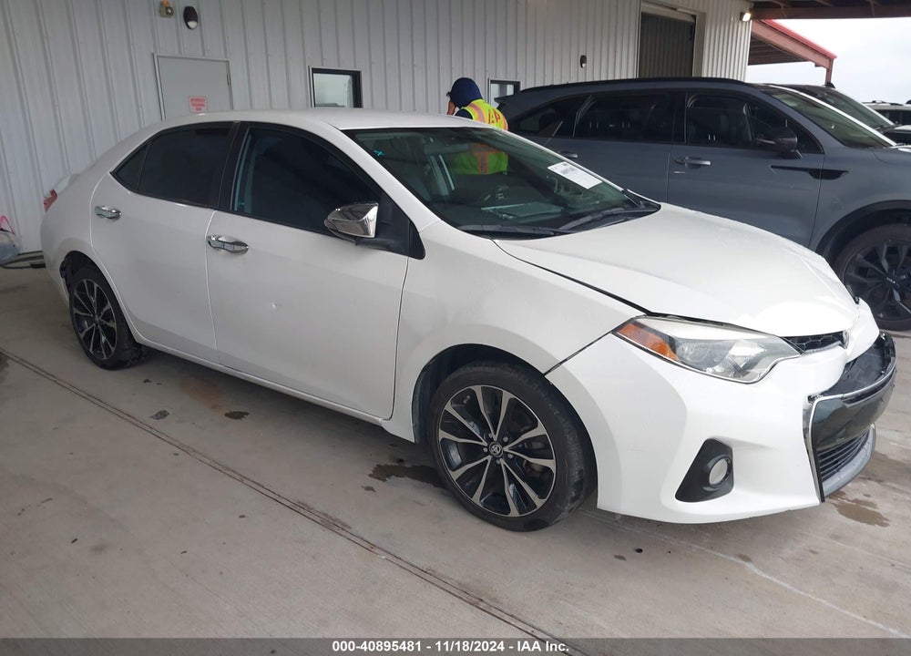 2016 TOYOTA COROLLA S PLUS VIN: 5YFBURHE6GP559604