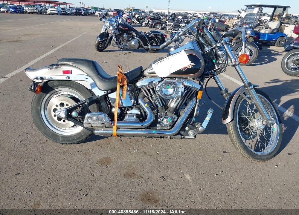 1997 HARLEY-DAVIDSON FXST CUSTOM VIN: 1HD1BKL16VY053940