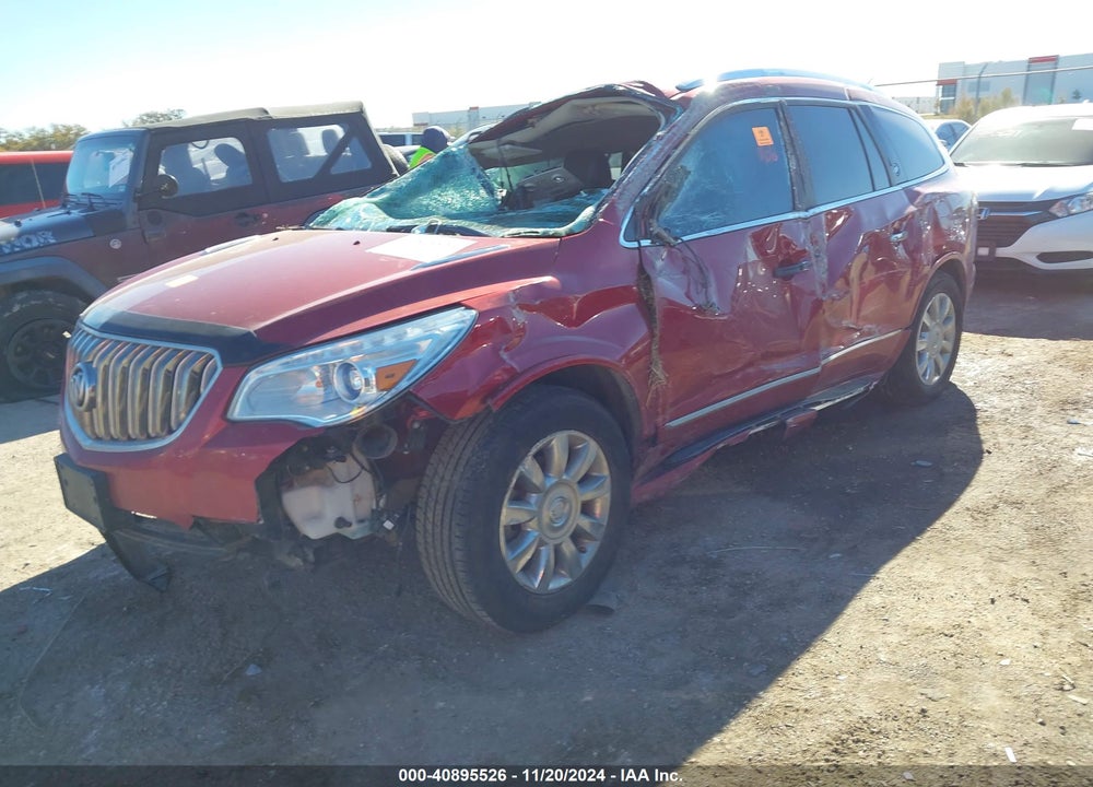 2014 BUICK ENCLAVE LEATHER VIN: 5GAKRBKD0EJ152213