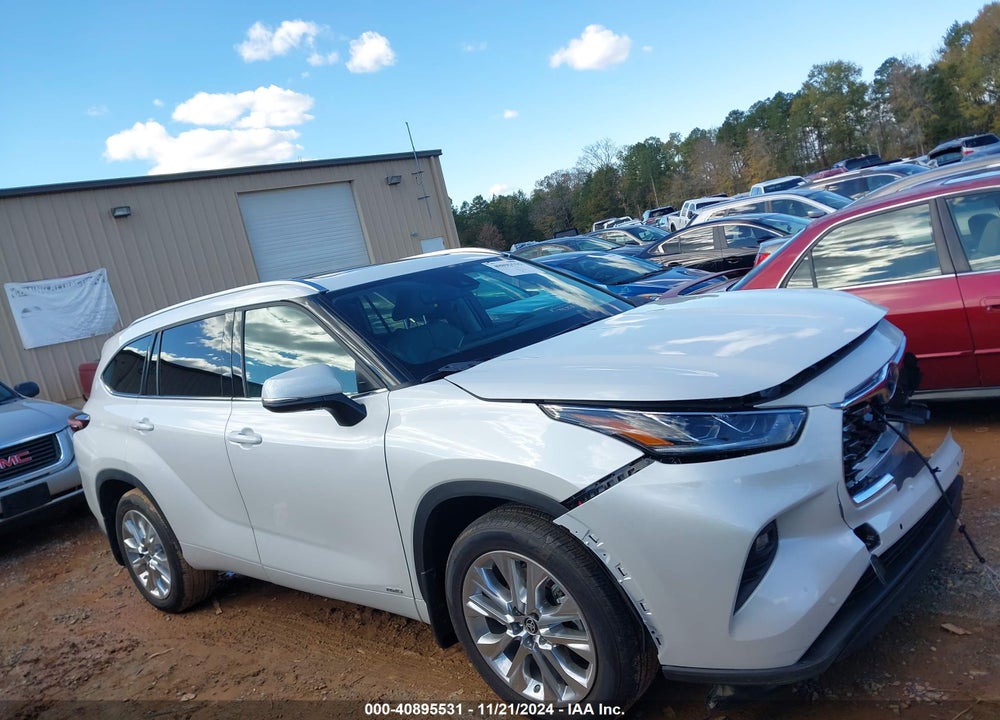 2024 TOYOTA HIGHLANDER HYBRID LIMITED VIN: 5TDXBRCH5RS614759