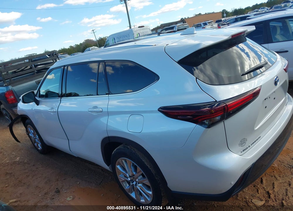 2024 TOYOTA HIGHLANDER HYBRID LIMITED VIN: 5TDXBRCH5RS614759