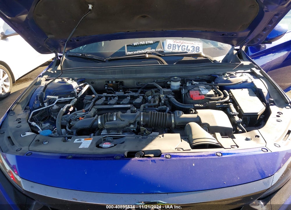 2018 HONDA ACCORD VIN: 1HGCV1F34JA001963