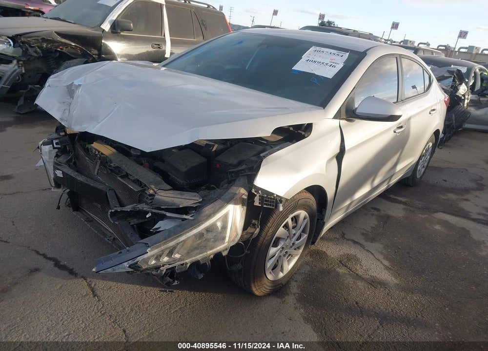 2020 HYUNDAI ELANTRA SE VIN: 5NPD74LF1LH529372