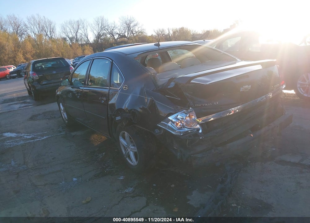 2008 CHEVROLET IMPALA LT VIN: 2G1WT58K189157938