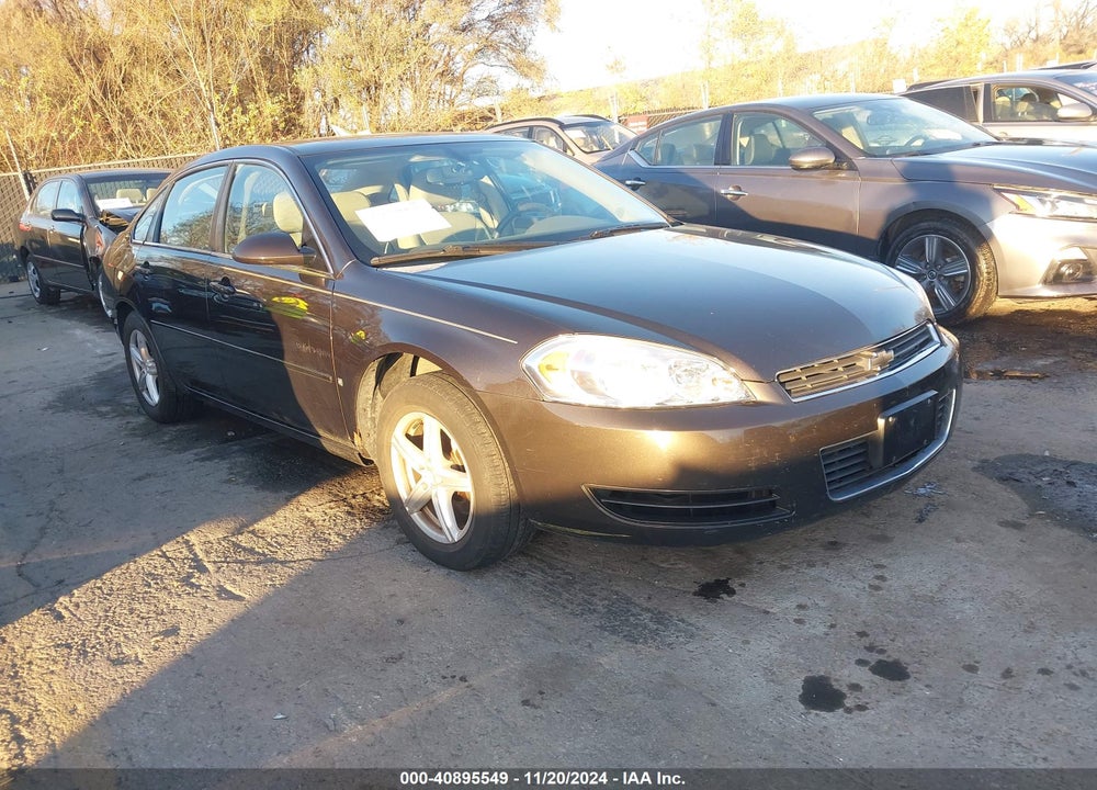 2008 CHEVROLET IMPALA LT VIN: 2G1WT58K189157938