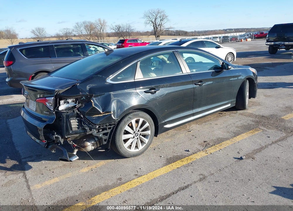 2017 HYUNDAI SONATA SPORT VIN: 5NPE34AFXHH567192