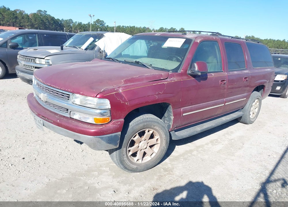 2003 CHEVROLET SUBURBAN 1500 LT VIN: 1GNEC16Z33J214737