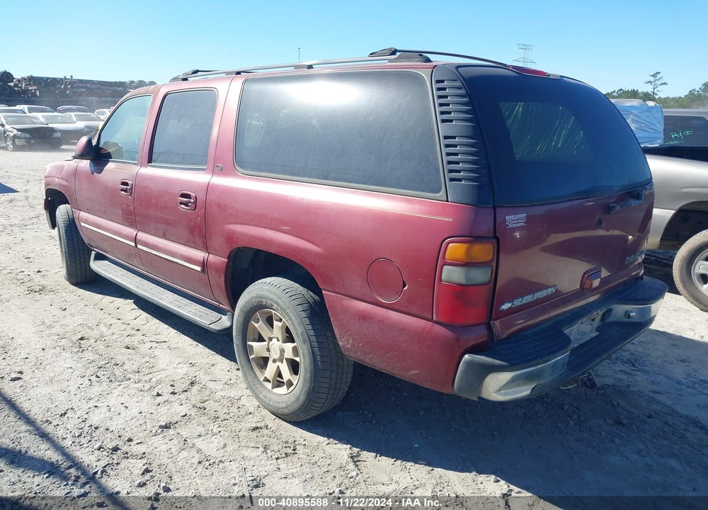 2003 CHEVROLET SUBURBAN 1500 LT VIN: 1GNEC16Z33J214737