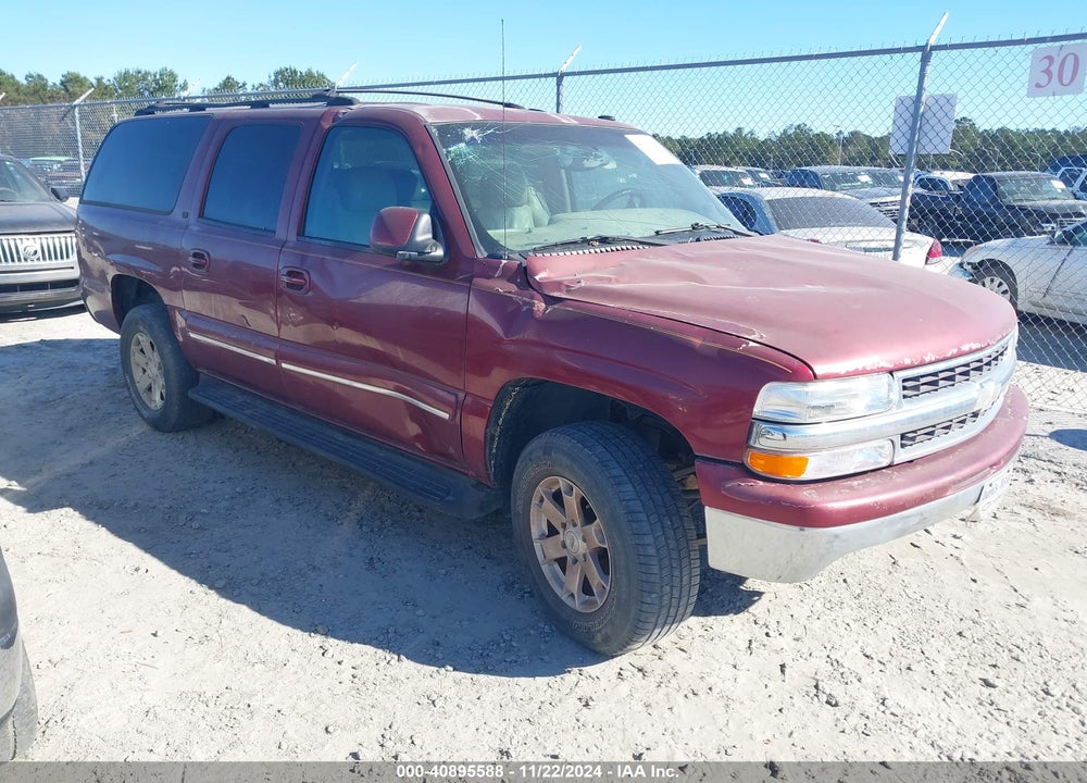 2003 CHEVROLET SUBURBAN 1500 LT VIN: 1GNEC16Z33J214737
