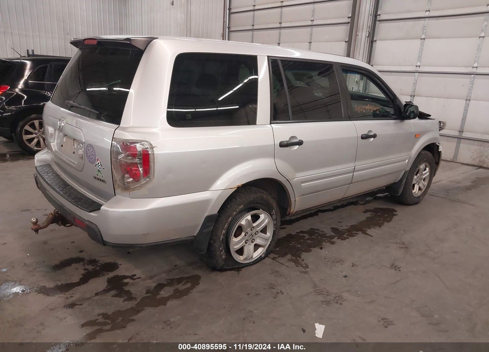 2006 HONDA PILOT LX VIN: 5FNYF18166B012135