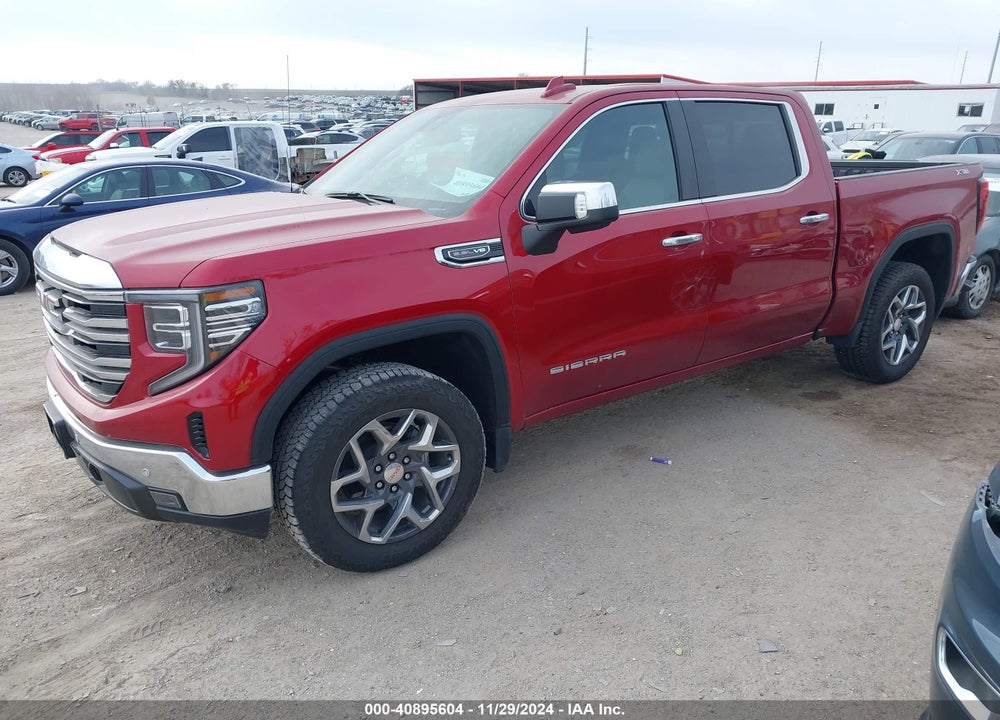 2024 GMC SIERRA 1500 4WD SHORT BOX SLT VIN: 3GTUUDED1RG364350