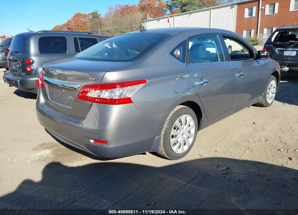 2015 NISSAN SENTRA SV VIN: 3N1AB7AP4FY322161