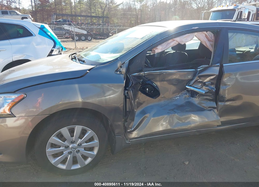 2015 NISSAN SENTRA SV VIN: 3N1AB7AP4FY322161