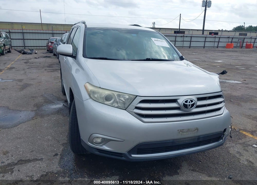 2013 TOYOTA HIGHLANDER BASE PLUS V6 VIN: 5TDZK3EH3DS107810