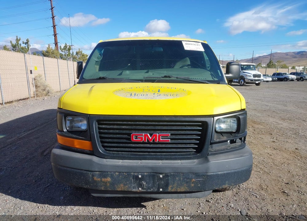 2009 GMC SAVANA 1500 WORK VAN VIN: 1GTFG15X891183155