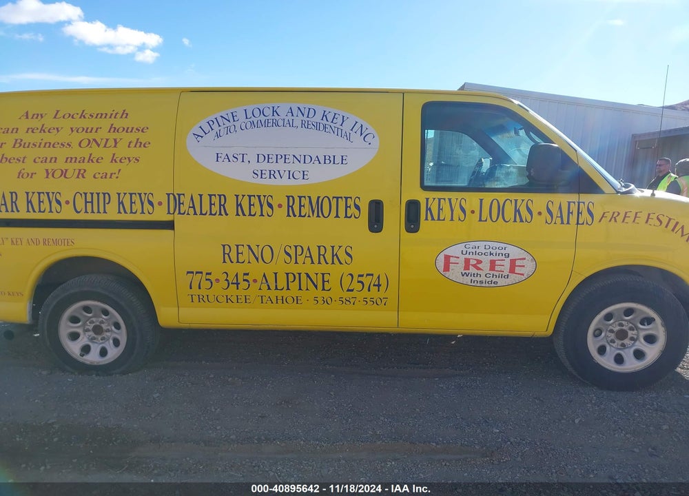 2009 GMC SAVANA 1500 WORK VAN VIN: 1GTFG15X891183155