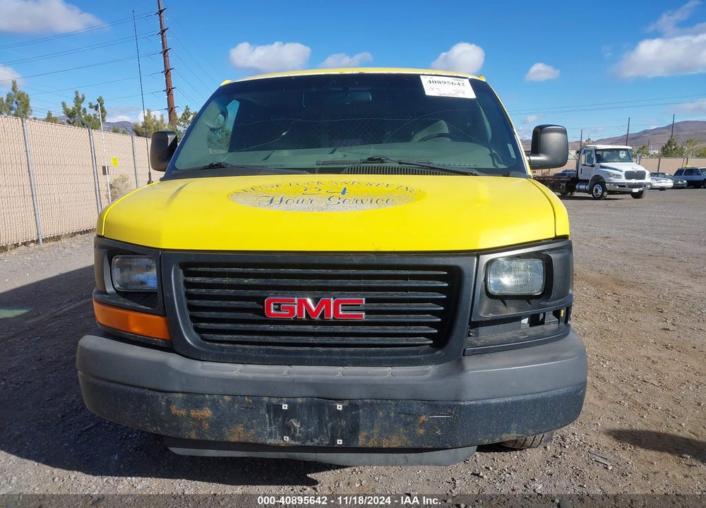 2009 GMC SAVANA 1500 WORK VAN VIN: 1GTFG15X891183155