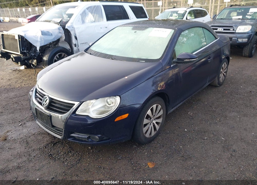 2009 VOLKSWAGEN EOS KOMFORT VIN: WVWBA71F39V001578