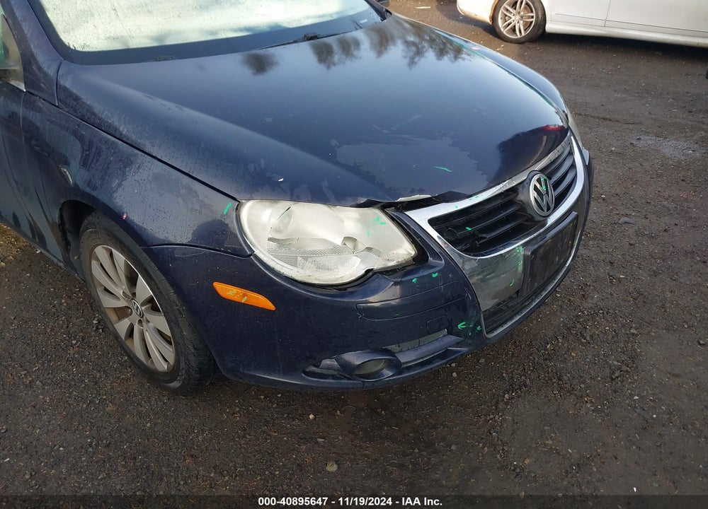 2009 VOLKSWAGEN EOS KOMFORT VIN: WVWBA71F39V001578