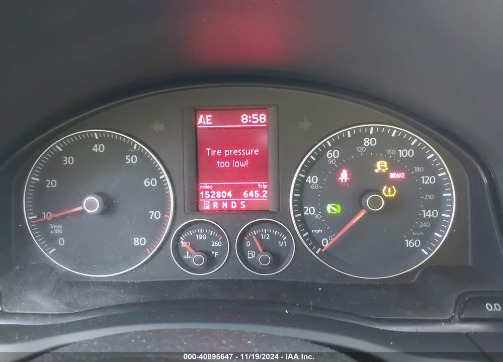 2009 VOLKSWAGEN EOS KOMFORT VIN: WVWBA71F39V001578