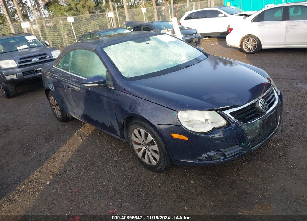 2009 VOLKSWAGEN EOS KOMFORT VIN: WVWBA71F39V001578