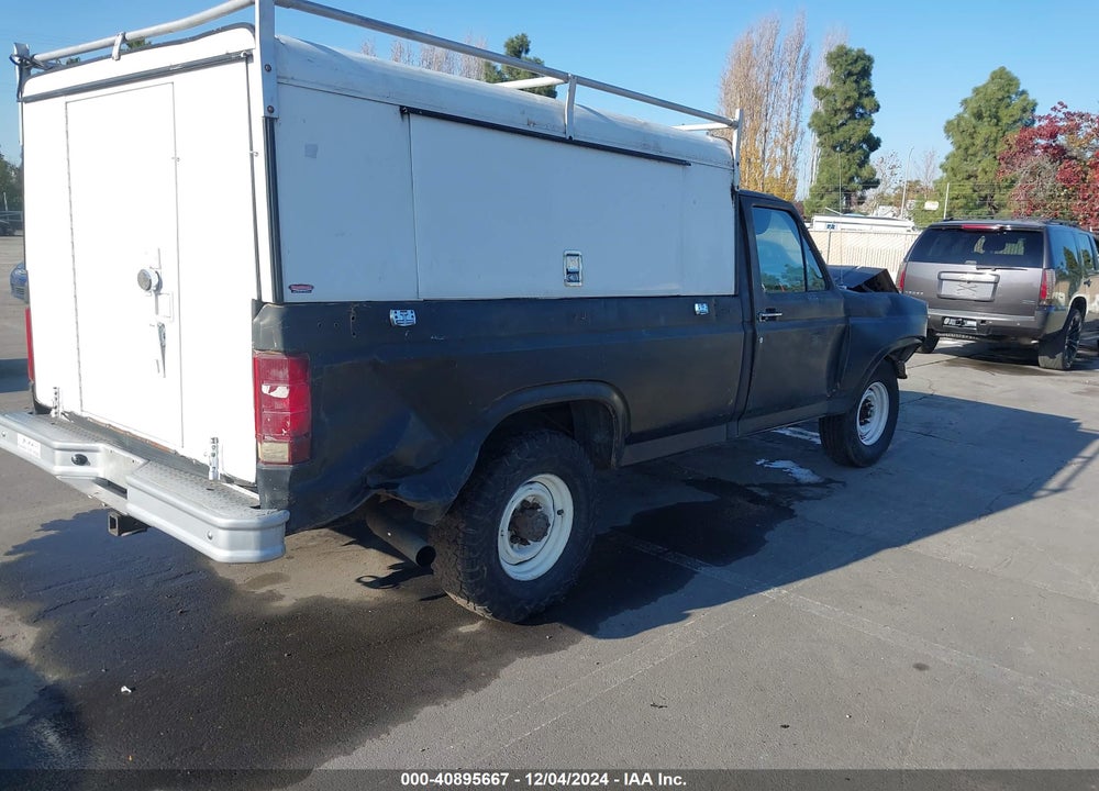 1984 FORD F250 VIN: 1FTHF251XEKB17787