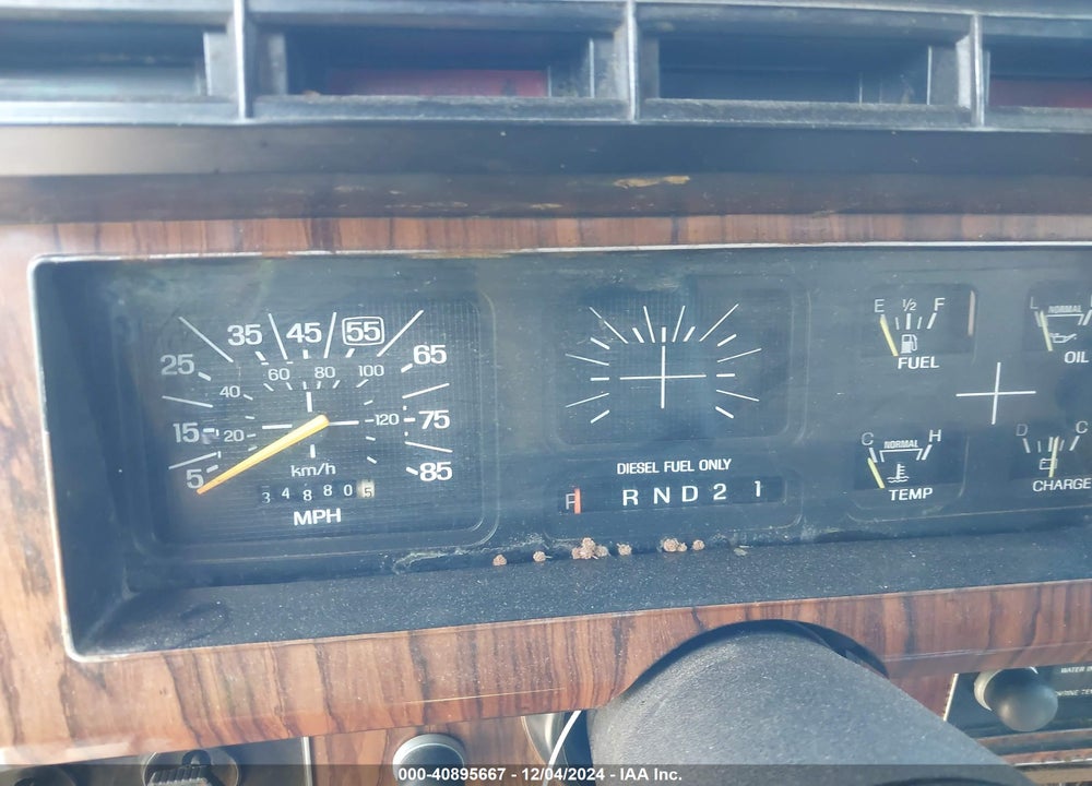 1984 FORD F250 VIN: 1FTHF251XEKB17787