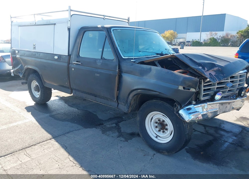 1984 FORD F250 VIN: 1FTHF251XEKB17787