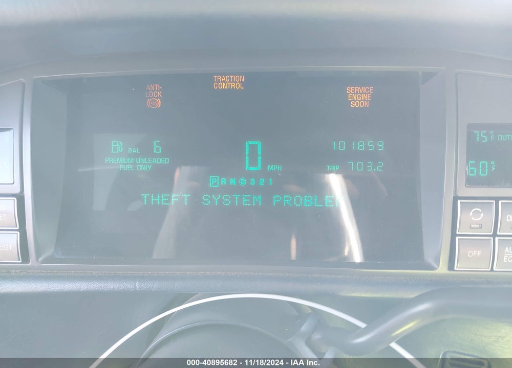 1996 CADILLAC DEVILLE VIN: 1G6KD52Y1TU270156