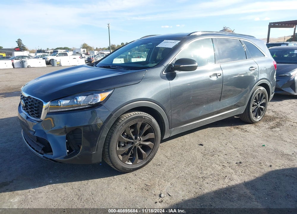 2019 KIA SORENTO 3.3L S VIN: 5XYPG4A51KG611468