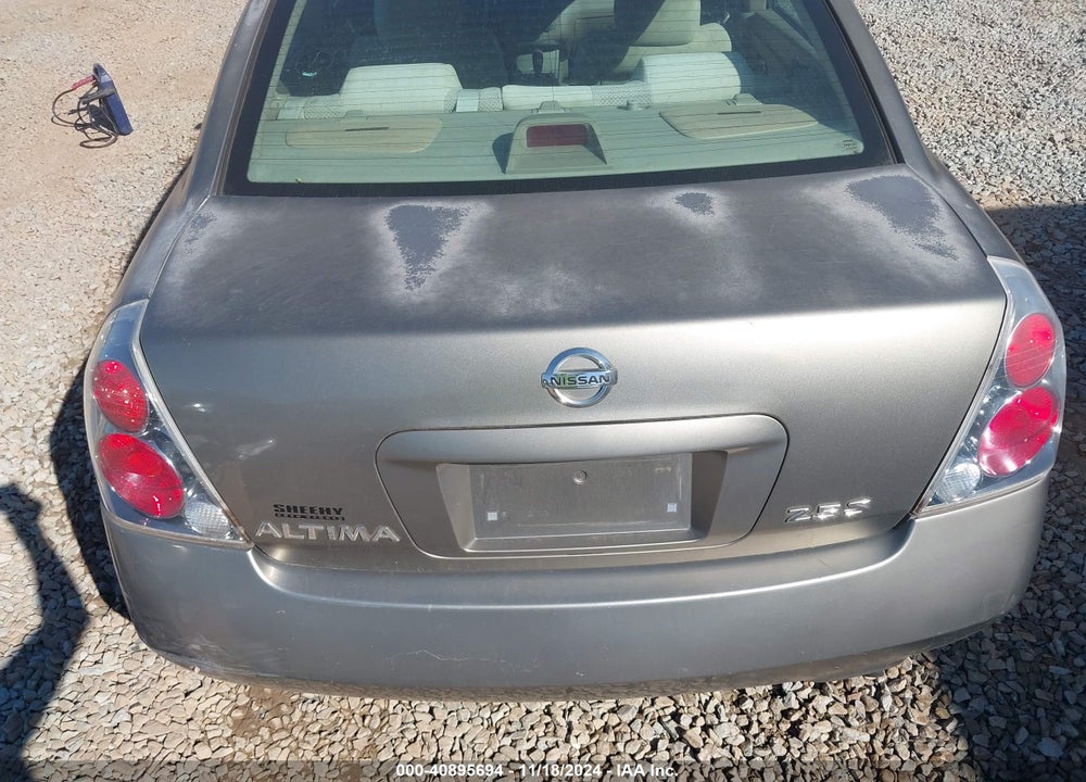 2006 NISSAN ALTIMA 2.5 S VIN: 1N4AL11D76N331260