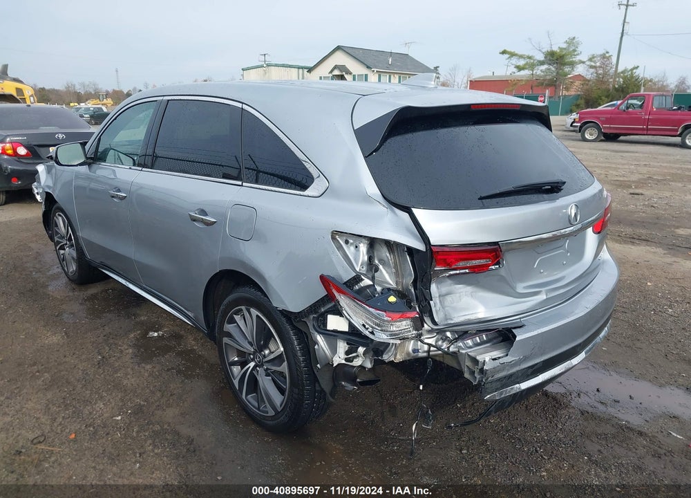 2020 ACURA MDX TECHNOLOGY PACKAGE VIN: 5J8YD4H57LL010382
