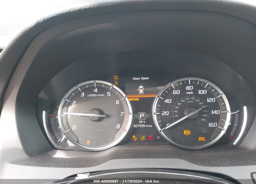 2020 ACURA MDX TECHNOLOGY PACKAGE VIN: 5J8YD4H57LL010382