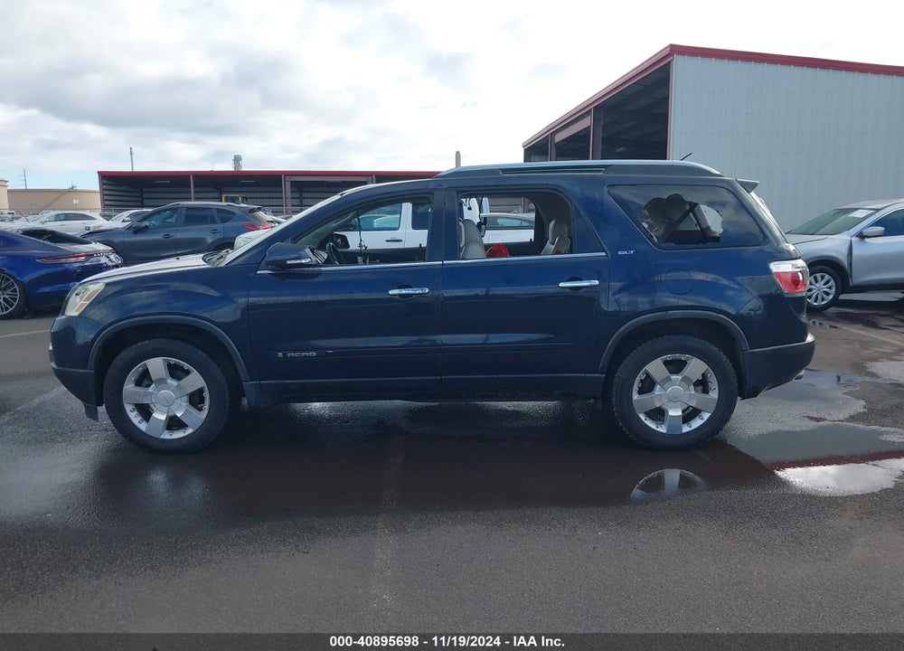 2008 GMC ACADIA SLT-2 VIN: 1GKER33738J255323