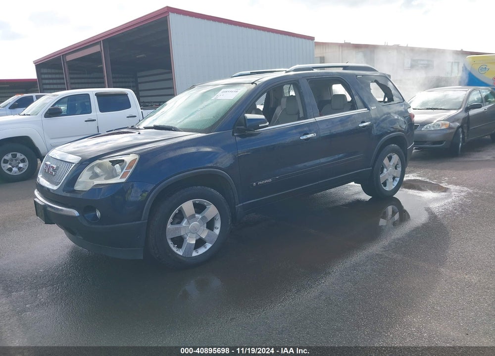 2008 GMC ACADIA SLT-2 VIN: 1GKER33738J255323