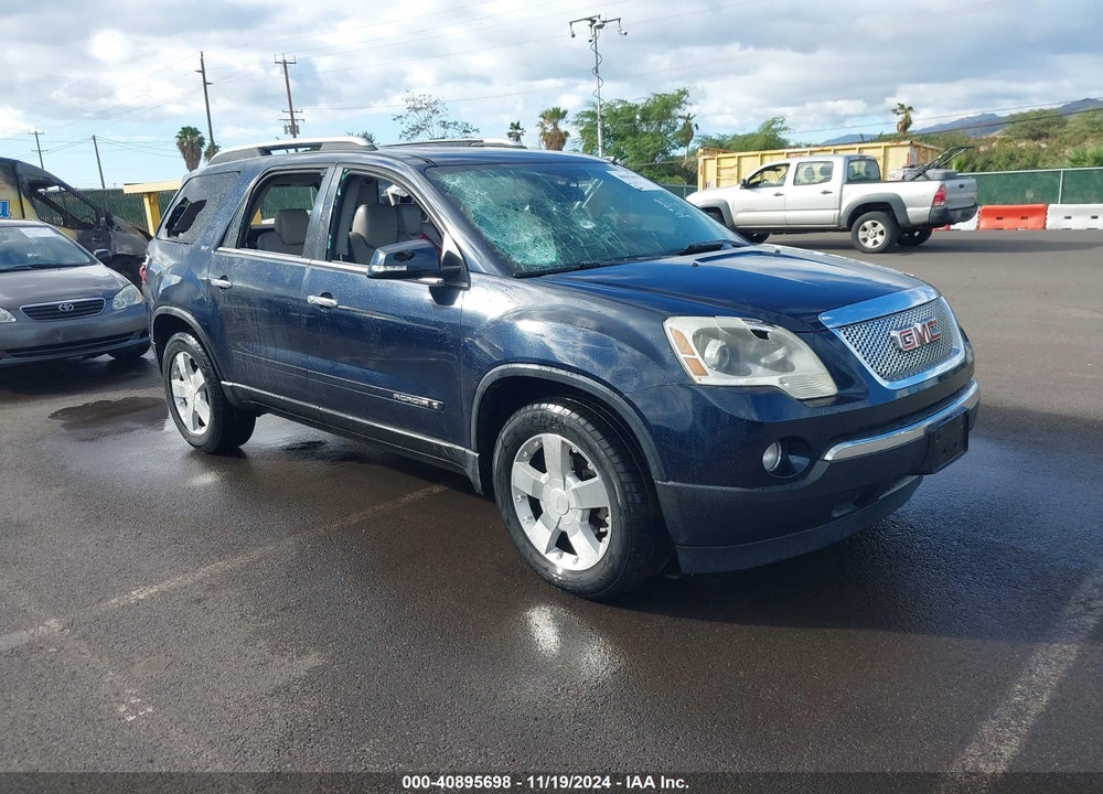 2008 GMC ACADIA SLT-2 VIN: 1GKER33738J255323