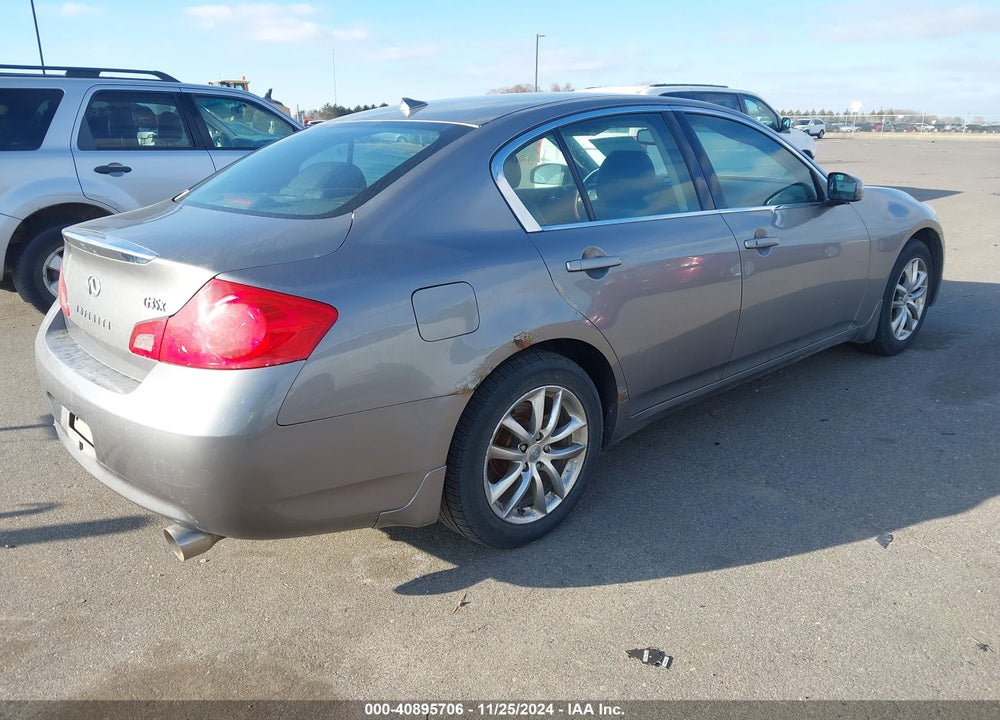 2007 INFINITI G35X VIN: JNKBV61F47M807896