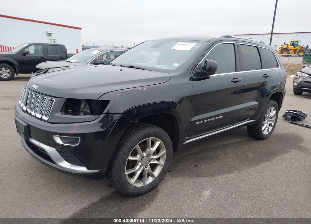 2016 JEEP GRAND CHEROKEE SUMMIT VIN: 1C4RJFJG2GC415221