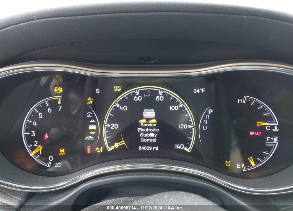 2016 JEEP GRAND CHEROKEE SUMMIT VIN: 1C4RJFJG2GC415221