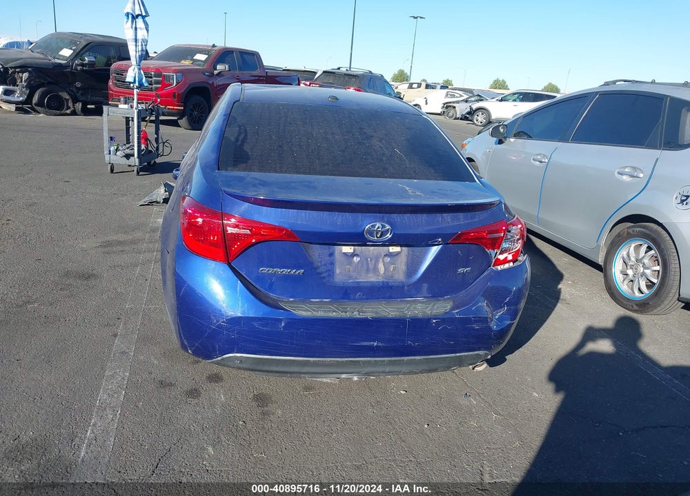 2017 TOYOTA COROLLA L/LE/XLE/SE/XSE VIN: 5YFBURHEXHP699978