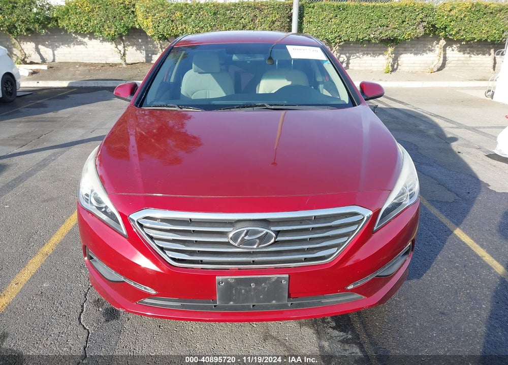 2015 HYUNDAI SONATA SE VIN: 5NPE24AF9FH119798