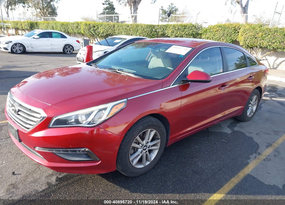 2015 HYUNDAI SONATA SE VIN: 5NPE24AF9FH119798