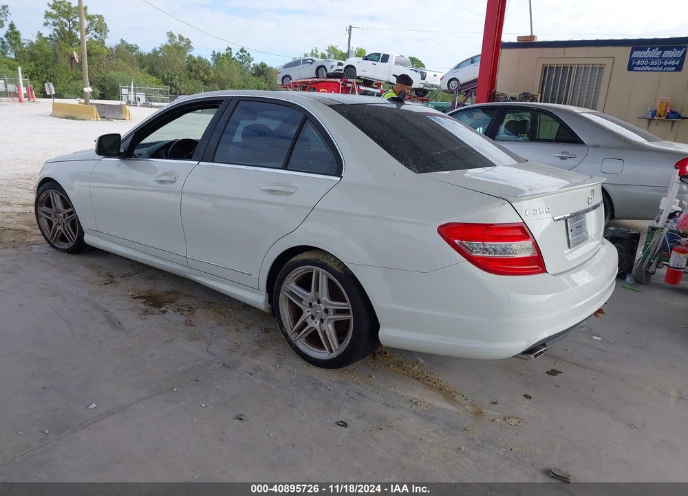 2008 MERCEDES-BENZ C 350 SPORT VIN: WDDGF56X38F176604
