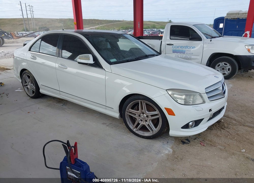 2008 MERCEDES-BENZ C 350 SPORT VIN: WDDGF56X38F176604