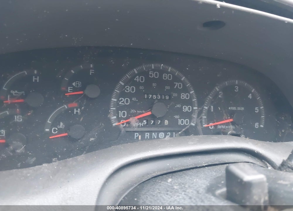 1997 FORD F-150 LARIAT/XL/XLT VIN: 1FTEX18L0VNC38432