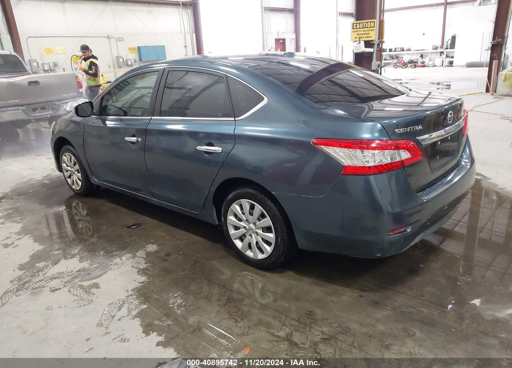 2015 NISSAN SENTRA SV VIN: 3N1AB7AP6FL664658