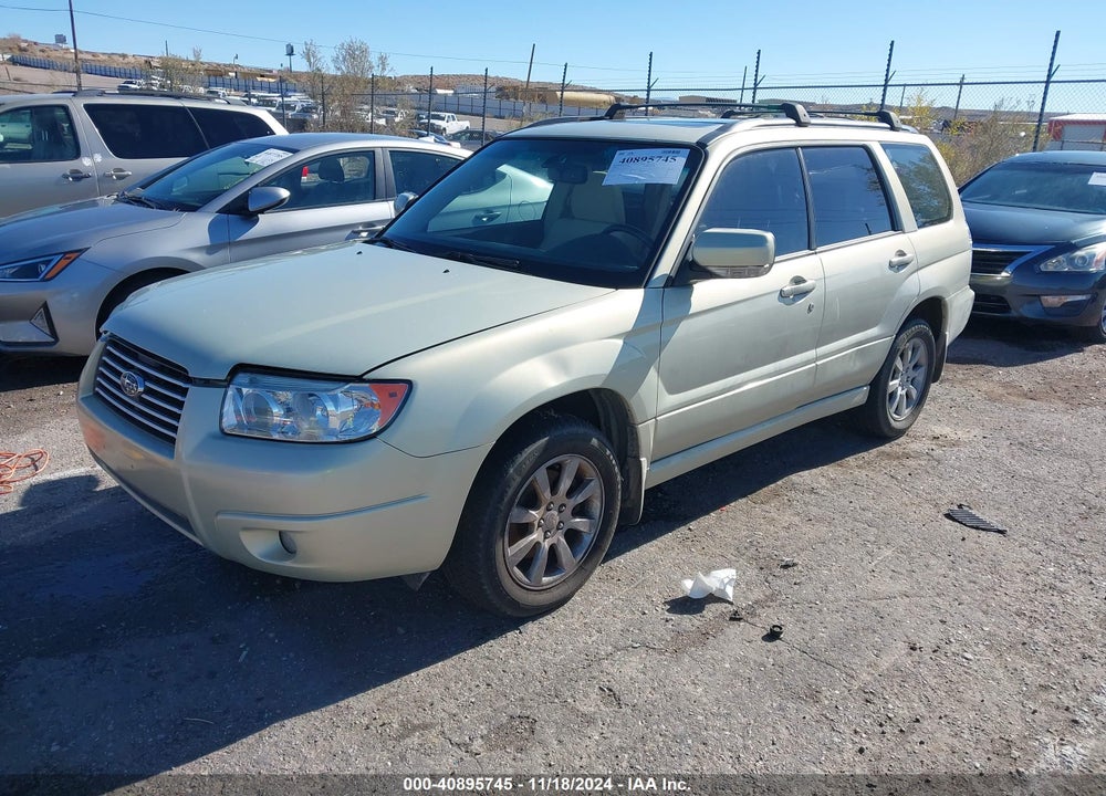 2006 SUBARU FORESTER 2.5X VIN: JF1SG65666G735012