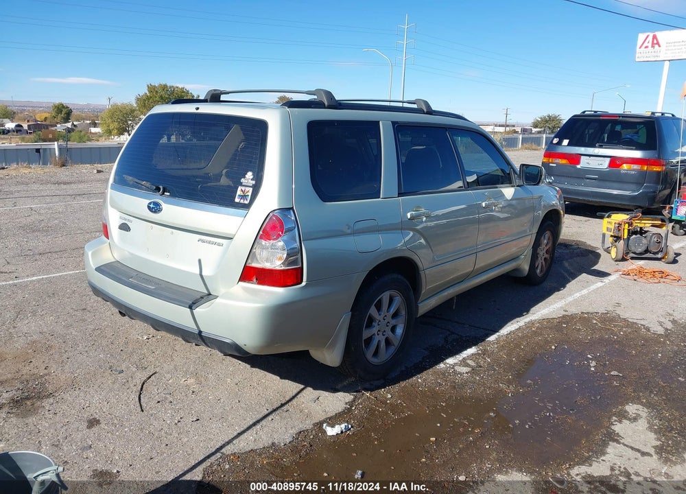2006 SUBARU FORESTER 2.5X VIN: JF1SG65666G735012