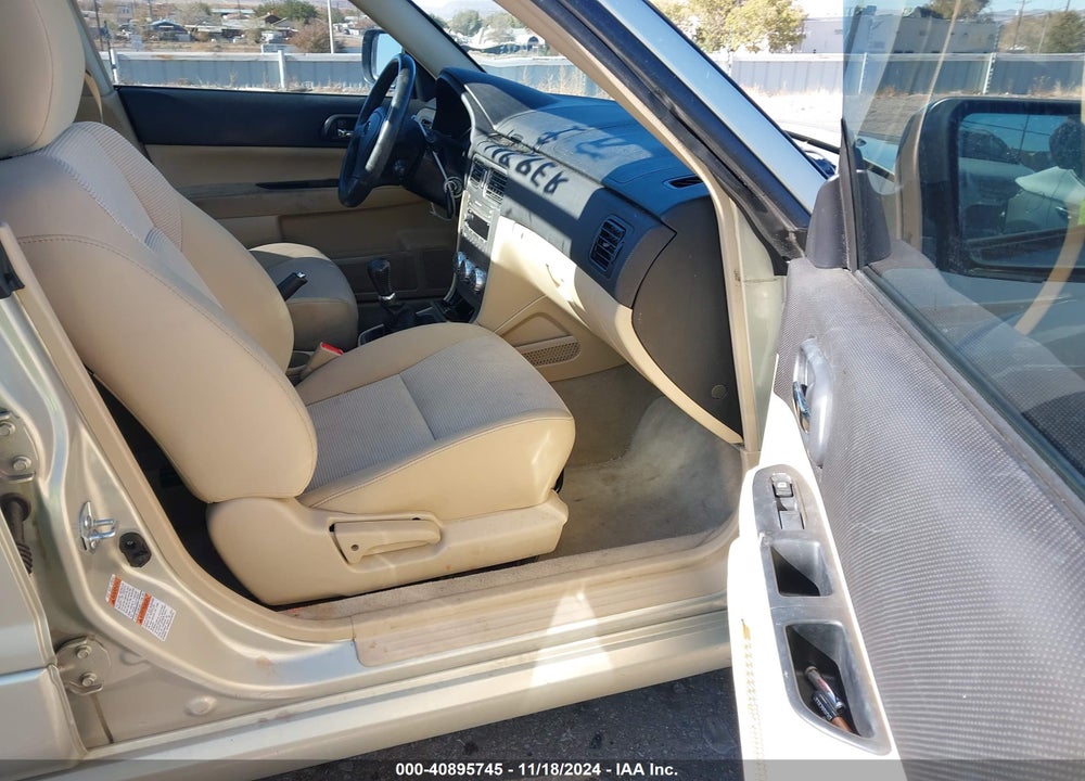 2006 SUBARU FORESTER 2.5X VIN: JF1SG65666G735012